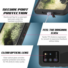Load image into Gallery viewer, Galaxy S20 Ultra Waterproof Case PunkCase StudStar Light Green Thin 6.6ft Underwater IP68 ShockProof
