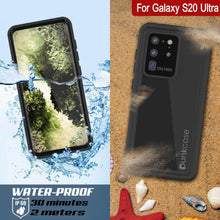 Load image into Gallery viewer, Galaxy S20 Ultra Waterproof Case PunkCase StudStar Light Green Thin 6.6ft Underwater IP68 ShockProof
