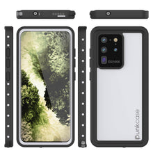Load image into Gallery viewer, Galaxy S20 Ultra Waterproof Case, Punkcase StudStar White Thin 6.6ft Underwater IP68 Shock/Snow Proof
