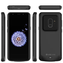 Load image into Gallery viewer, Galaxy S9 PLUS Battery Case, PunkJuice 5000mAH Fast Charging Power Bank Case [Black]
