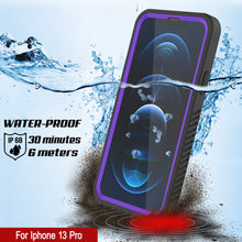 Load image into Gallery viewer, iPhone 13 Pro  Waterproof Case, Punkcase [Extreme Series] Armor Cover W/ Built In Screen Protector [Purple]
