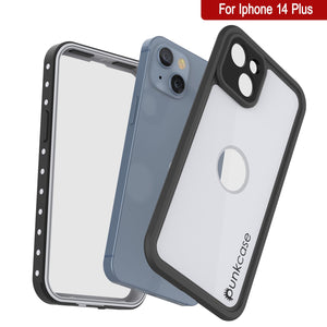 iPhone 14 Plus Waterproof IP68 Case, Punkcase [White] [StudStar Series] [Slim Fit] [Dirtproof]