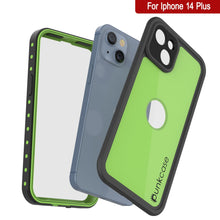 Load image into Gallery viewer, iPhone 14 Plus Waterproof IP68 Case, Punkcase [Light green] [StudStar Series] [Slim Fit] [Dirtproof]
