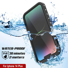 Load image into Gallery viewer, iPhone 14 Plus Waterproof IP68 Case, Punkcase [White] [StudStar Series] [Slim Fit] [Dirtproof]
