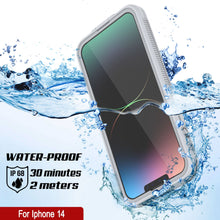 Load image into Gallery viewer, Punkcase iPhone 14 Waterproof Case [Aqua Series] Armor Cover [White]
