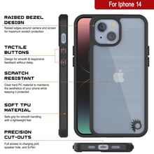 Load image into Gallery viewer, iPhone 15 Case Punkcase® LUCID 2.0 Red Series Series w/ PUNK SHIELD Screen Protector | Ultra Fit
