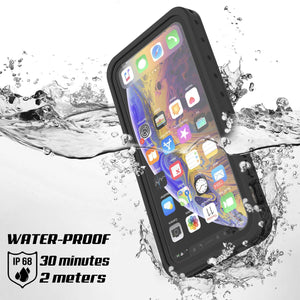 iPhone 11 Pro Max Waterproof IP68 Case, Punkcase [Clear] [StudStar Series] [Slim Fit] [Dirtproof]