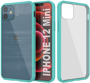 iPhone 12 Mini Case Punkcase® LUCID 2.0 Teal Series w/ PUNK SHIELD Screen Protector | Ultra Fit
