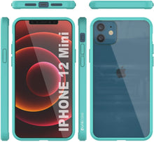 Load image into Gallery viewer, iPhone 12 Mini Case Punkcase® LUCID 2.0 Teal Series w/ PUNK SHIELD Screen Protector | Ultra Fit
