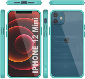 iPhone 12 Mini Case Punkcase® LUCID 2.0 Teal Series w/ PUNK SHIELD Screen Protector | Ultra Fit