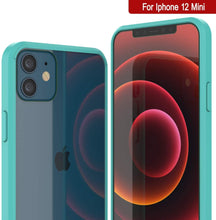 Load image into Gallery viewer, iPhone 12 Mini Case Punkcase® LUCID 2.0 Teal Series w/ PUNK SHIELD Screen Protector | Ultra Fit
