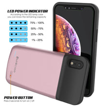 Load image into Gallery viewer, iPhone 11 Pro Max Battery Case, PunkJuice 5000mAH Fast Charging Power Bank W/ Screen Protector | [Rose-Gold]
