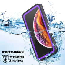 Load image into Gallery viewer, iPhone XR Waterproof IP68 Case, Punkcase [Purple] [StudStar Series] [Slim Fit] [Dirtproof]
