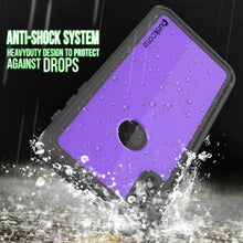 Load image into Gallery viewer, iPhone XR Waterproof IP68 Case, Punkcase [Purple] [StudStar Series] [Slim Fit] [Dirtproof]
