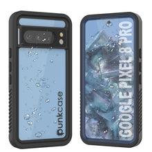 Load image into Gallery viewer, Google Pixel 8 Pro Waterproof Case, Punkcase [Extreme Series] Armor Cover W/ Built In Screen Protector [Navy Blue]

