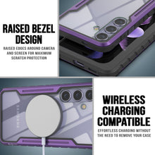 Load image into Gallery viewer, Punkcase S24+ Plus Armor Stealth Case Protective Military Grade Multilayer Cover [Purple]
