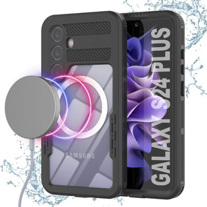 Galaxy S24+ Plus Waterproof Case [Alpine 2.0 Series] [Slim Fit] [IP68 Certified] [Shockproof] [Clear]