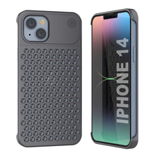 Load image into Gallery viewer, PunkCase for iPhone 14 Aluminum Alloy Case [Fortifier Extreme Series] Ultra Durable Cover [Grey]

