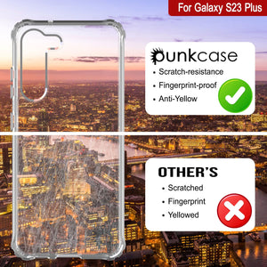 Galaxy S24 Plus Case [Clear Acrylic Series] [Non-Slip] For Galaxy S24 Plus [Grey]