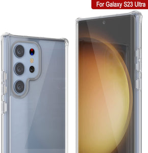 Galaxy S24 Ultra Case [Clear Acrylic Series] [Non-Slip] For Galaxy S24 Ultra [Black]