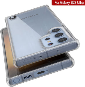Galaxy S24 Ultra Case [Clear Acrylic Series] [Non-Slip] For Galaxy S24 Ultra [Black]