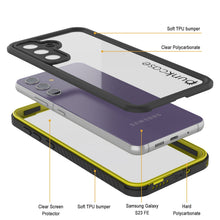 Load image into Gallery viewer, Galaxy S23 FE Water/ Shockproof [Extreme Series] With Screen Protector Case [Yellow]
