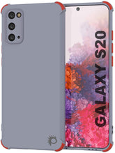 Load image into Gallery viewer, Punkcase Protective &amp; Lightweight TPU Case [Sunshine Series] for Galaxy S20 [Grey]

