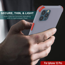 Load image into Gallery viewer, Punkcase Protective &amp; Lightweight TPU Case [Sunshine Series] for iPhone 12 Pro [Grey]
