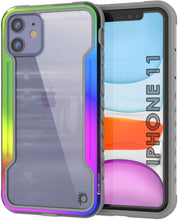 Load image into Gallery viewer, Punkcase iPhone 12 Mini Ravenger Case Protective Military Grade Multilayer Cover [Rainbow]
