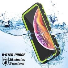 Load image into Gallery viewer, iPhone XR Waterproof Case, Punkcase [KickStud Series] Armor Cover [Green]
