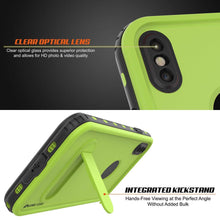 Load image into Gallery viewer, iPhone XR Waterproof Case, Punkcase [KickStud Series] Armor Cover [Green]
