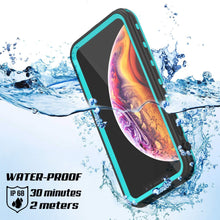Load image into Gallery viewer, iPhone XS Waterproof Case, Punkcase [KickStud Series] Armor Cover [Teal]
