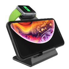 Load image into Gallery viewer, Punkcase Phone and Watch Charging Station [Black]
