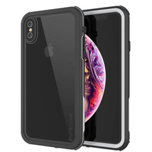 Load image into Gallery viewer, iPhone XS Max Waterproof IP68 Case, Punkcase [white] [Rapture Series]  W/Built in Screen Protector

