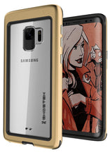 Load image into Gallery viewer, Galaxy S9 Rugged Heavy Duty Case | Atomic Slim Series [Gold]
