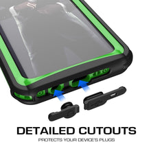 Load image into Gallery viewer, Galaxy S9 Rugged Waterproof Case | Nautical Series [Green]
