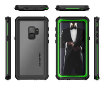 Load image into Gallery viewer, Galaxy S9 Rugged Waterproof Case | Nautical Series [Green]
