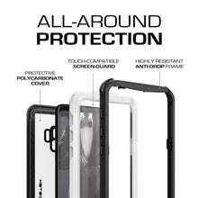 Load image into Gallery viewer, Galaxy S9 Rugged Waterproof Case | Nautical Series [White]
